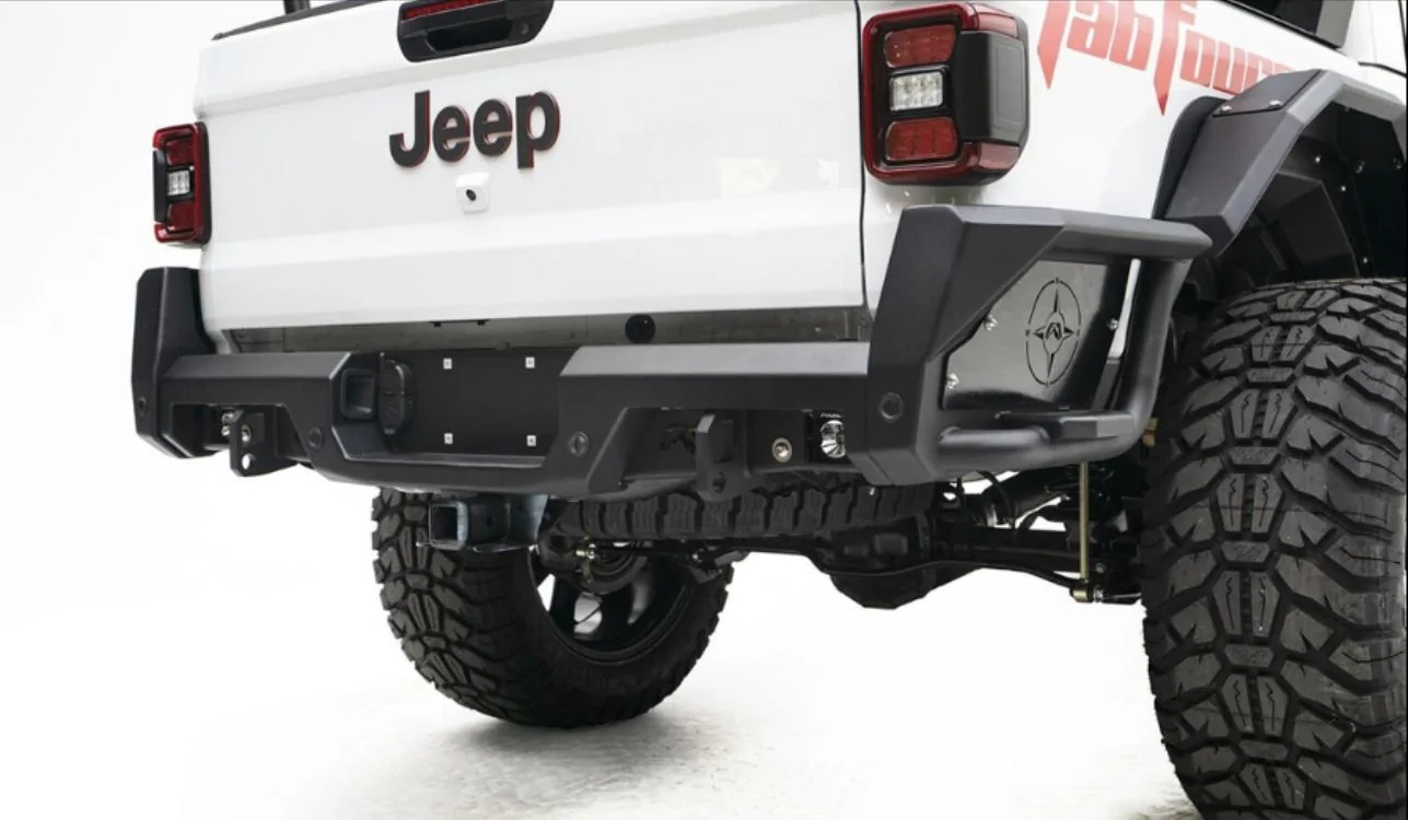Jeep Gladiator Fab Four rear bumper 4C58F19F-02DC-4F6E-8C1B-513F13C3F790