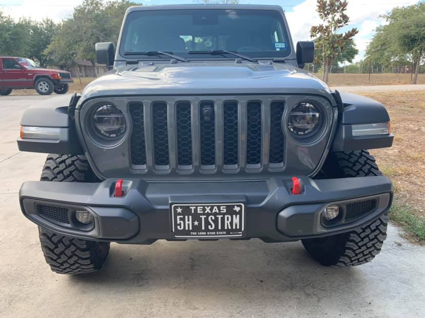 Jeep Gladiator License plate suggestions 5htstrm