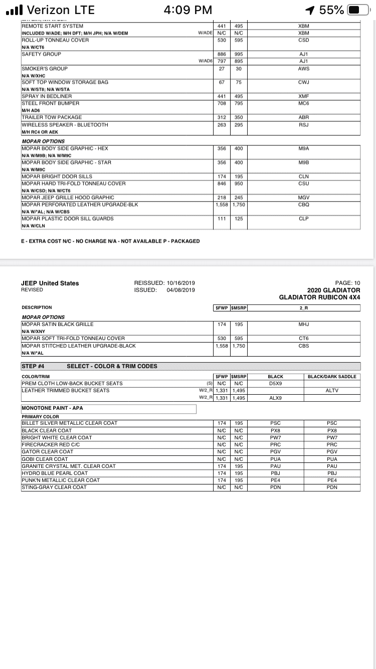 Jeep Gladiator GATOR Gladiator JT Club E50CAB88-F7AC-4F19-ABB9-B9A1456138A8