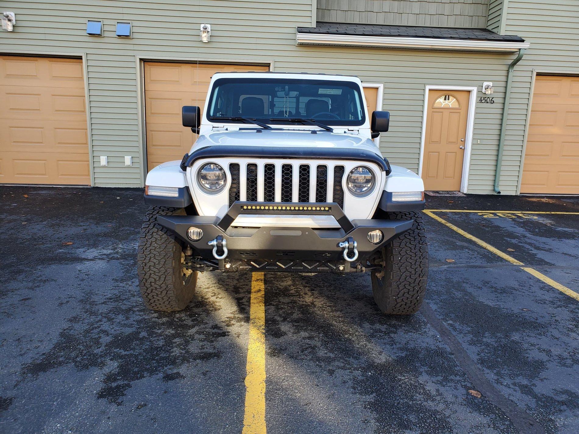 Jeep Gladiator What did you do TO your Gladiator today? [ADMIN WARNING: NO POLITICS, NO GUN TALK] frt bumper