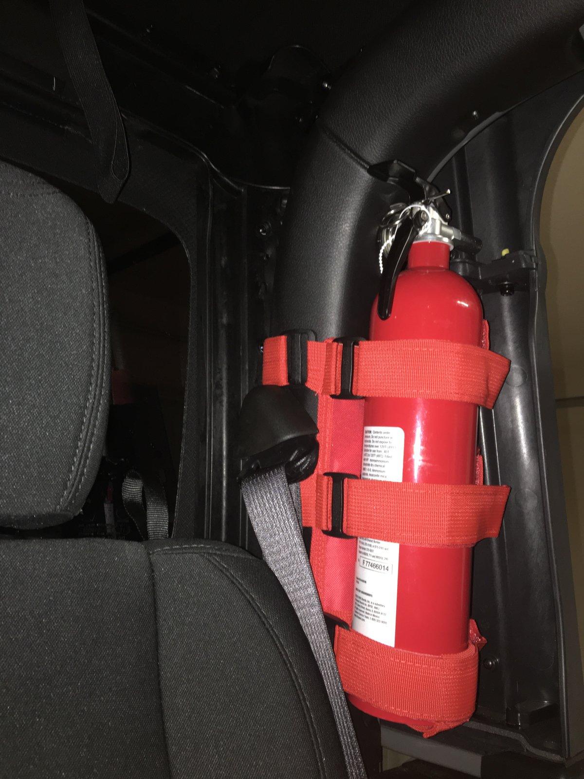 Jeep Gladiator Mounted my Fire Extinguisher! 3DACAEC9-B796-4B34-BA41-D38D7A7AF216