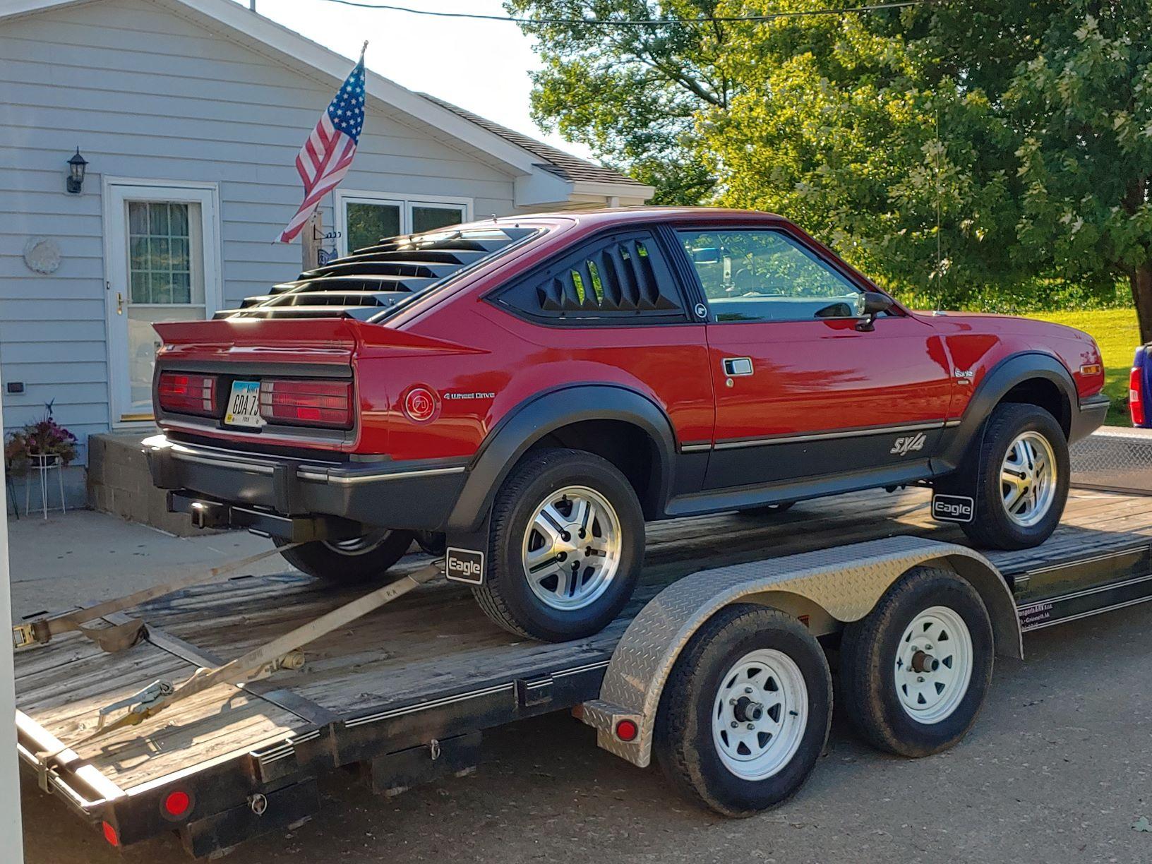 Jeep Gladiator Toy/Hobby Pictures sx4-on-trailer