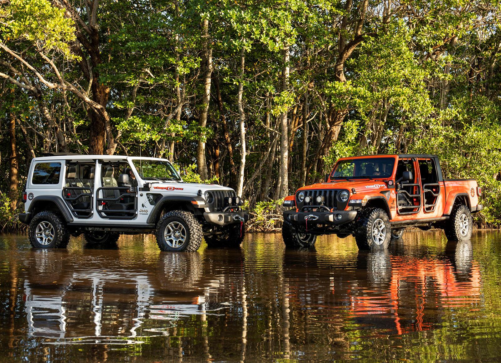 Jeep Gladiator Three O Five (305) Edition Jeep Gladiator and Wrangler Announced at Miami Auto Show 305 Edition Jeep Wrangler and Gladiator 1