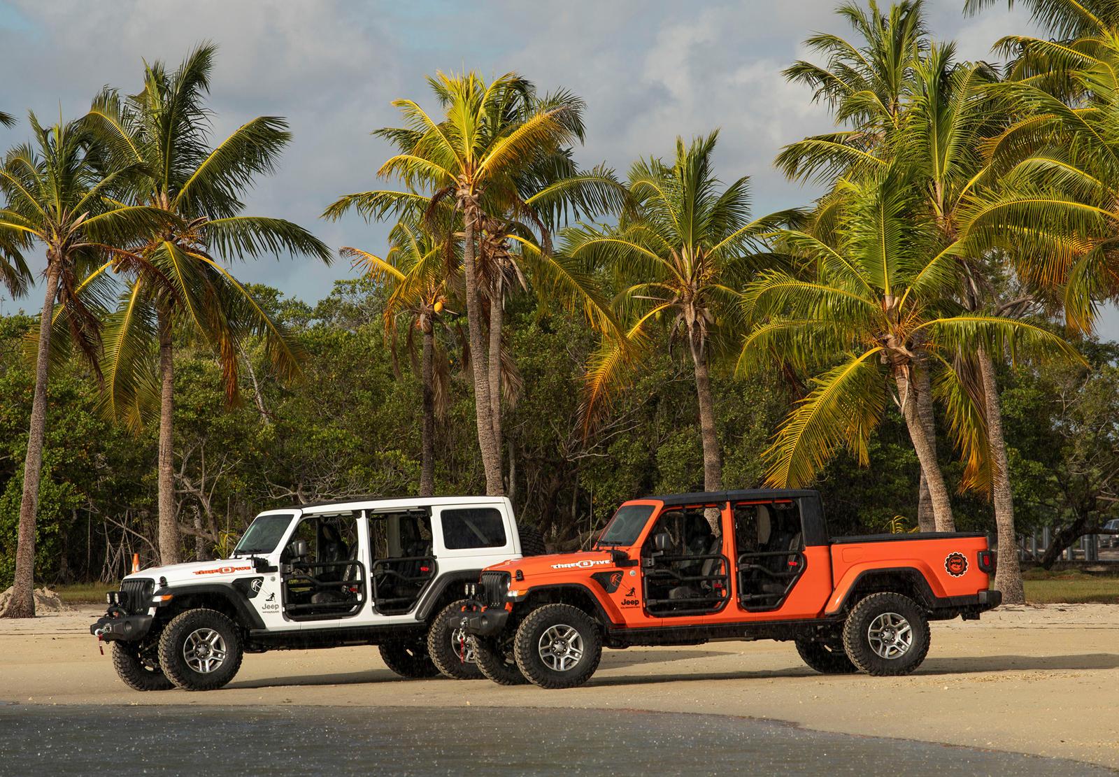 Jeep Gladiator Three O Five (305) Edition Jeep Gladiator and Wrangler Announced at Miami Auto Show 305 Edition Jeep Wrangler and Gladiator 2