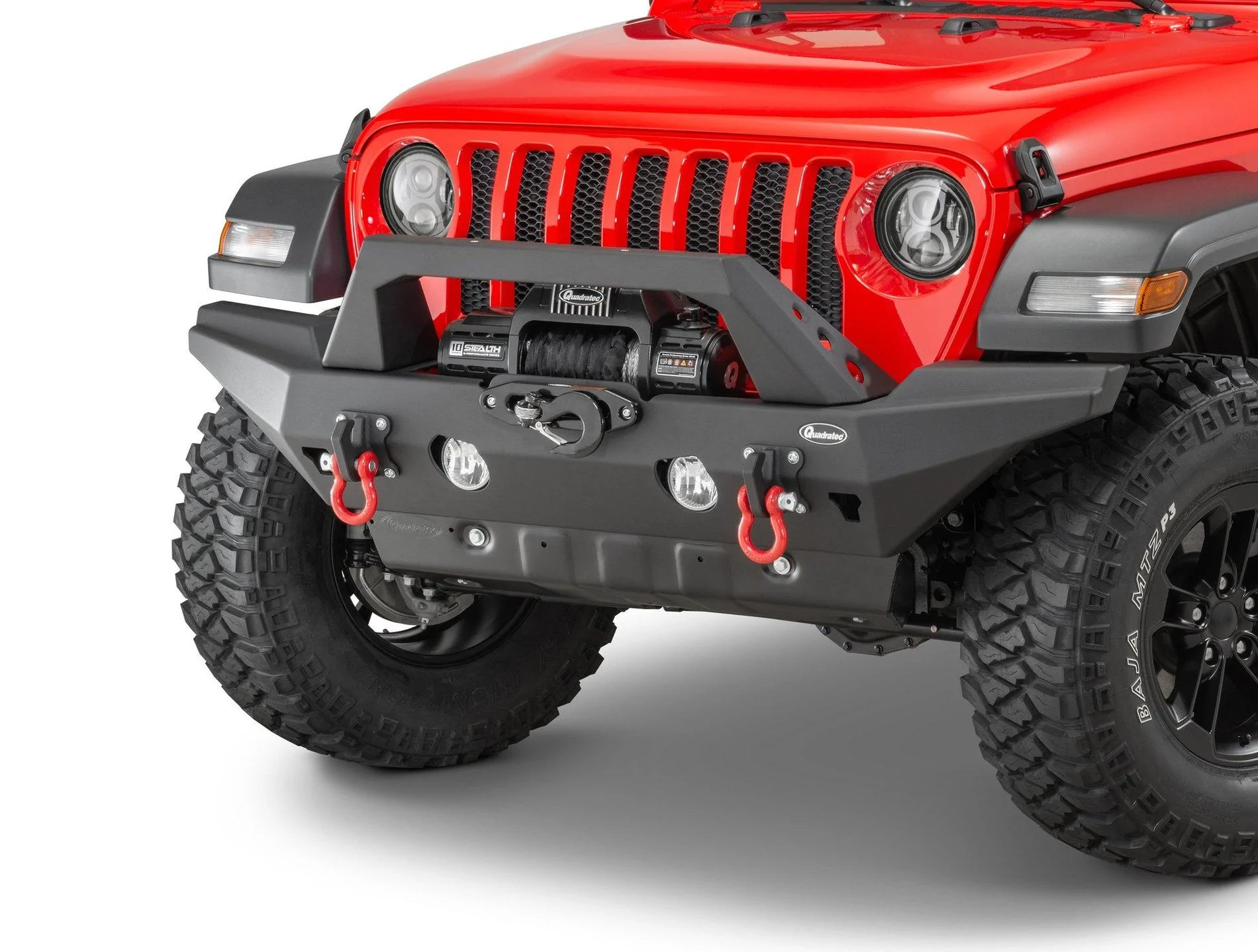 Jeep Gladiator Red Rock'n Utah Firecracker Build 12057.0260-competition-aluminum-front-winch-bumper-full-width-jeep-wrangler-jl-main-guard-zoo