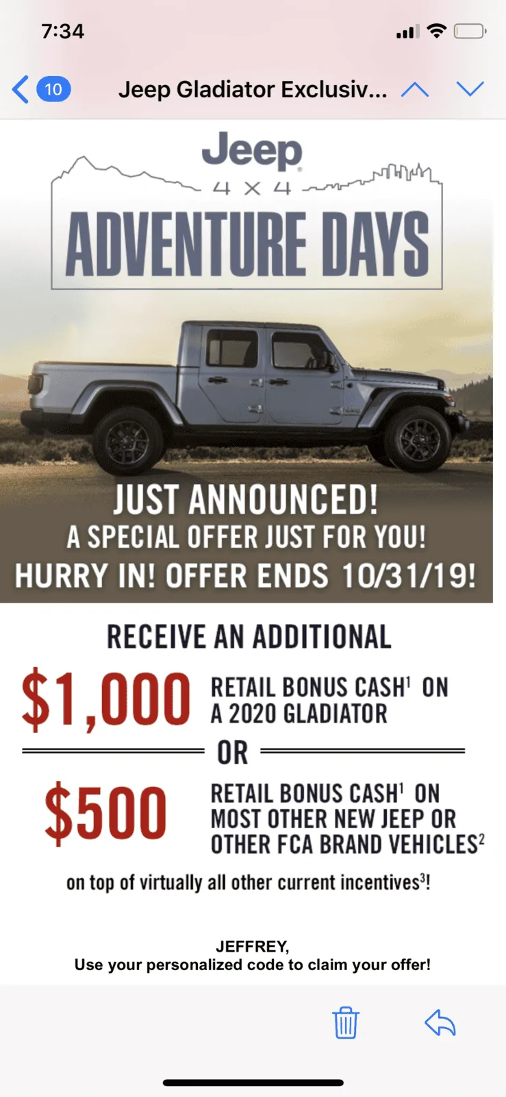 Jeep Gladiator How Much Did You Pay For Your Gladiator 582B0E88-EFB4-4E0B-A1FC-E9652FC9F2AA