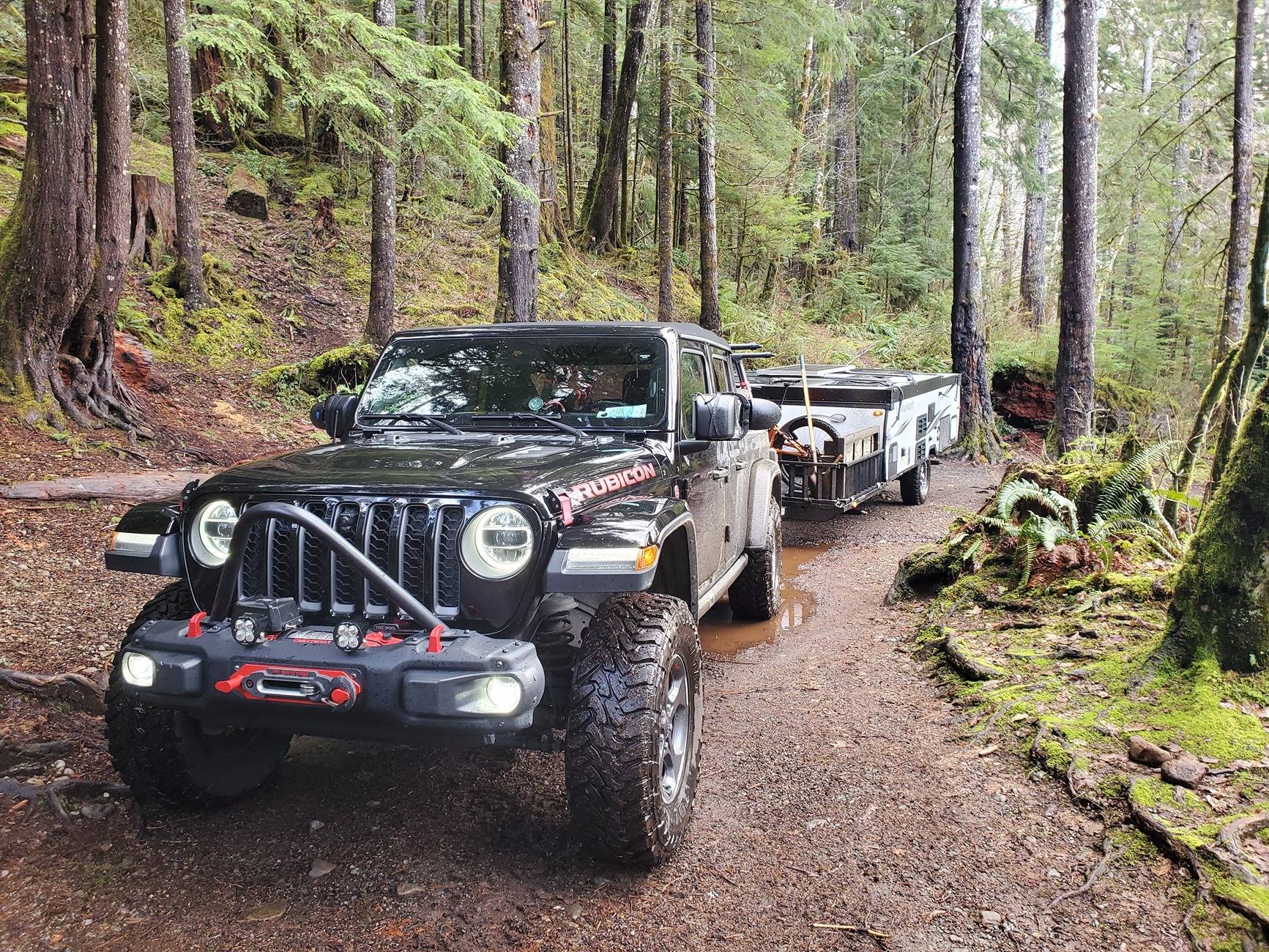 Jeep Gladiator Travel trailer / Camper Rigs 20230207_151455