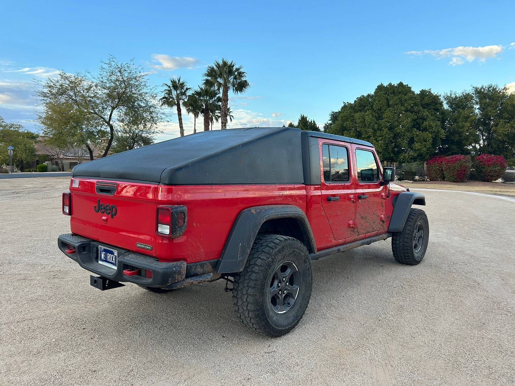 Jeep Gladiator Humvee style PZO fastback truck bed top DIY build IMG_1957