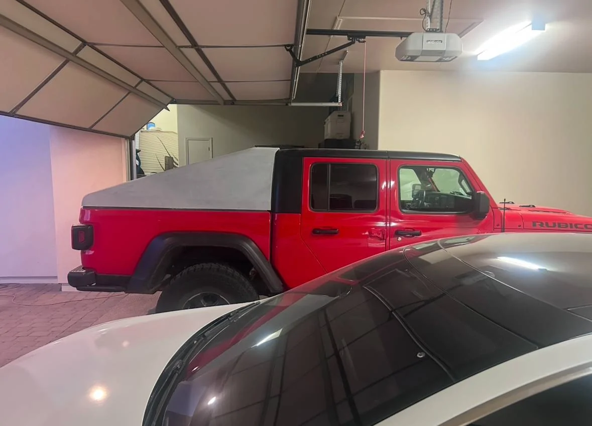 Jeep Gladiator Humvee style PZO fastback truck bed top DIY build View recent photos