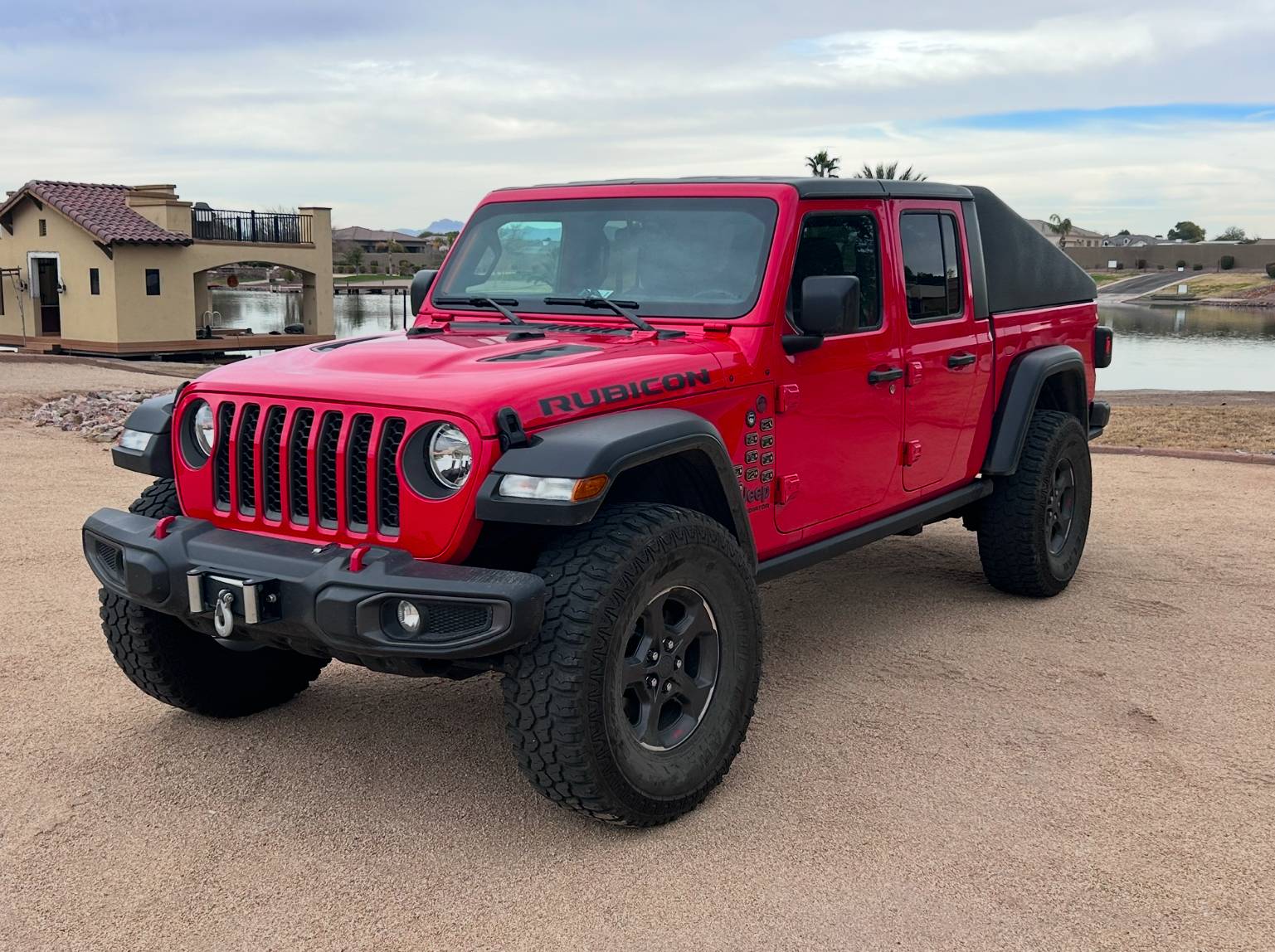 Jeep Gladiator Humvee style PZO fastback truck bed top DIY build View recent photos