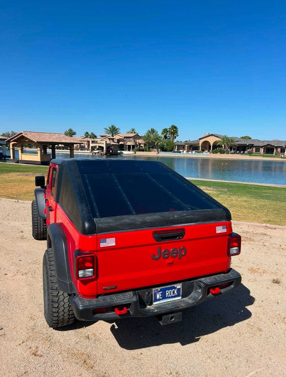 Jeep Gladiator Humvee style PZO fastback truck bed top DIY build View recent photos