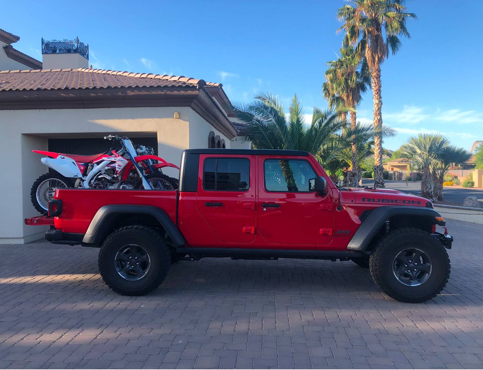 Jeep Gladiator Humvee style PZO fastback truck bed top DIY build View recent photos