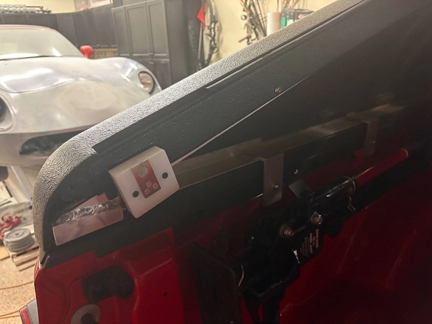 Jeep Gladiator Humvee style PZO fastback truck bed top DIY build IMG_2091