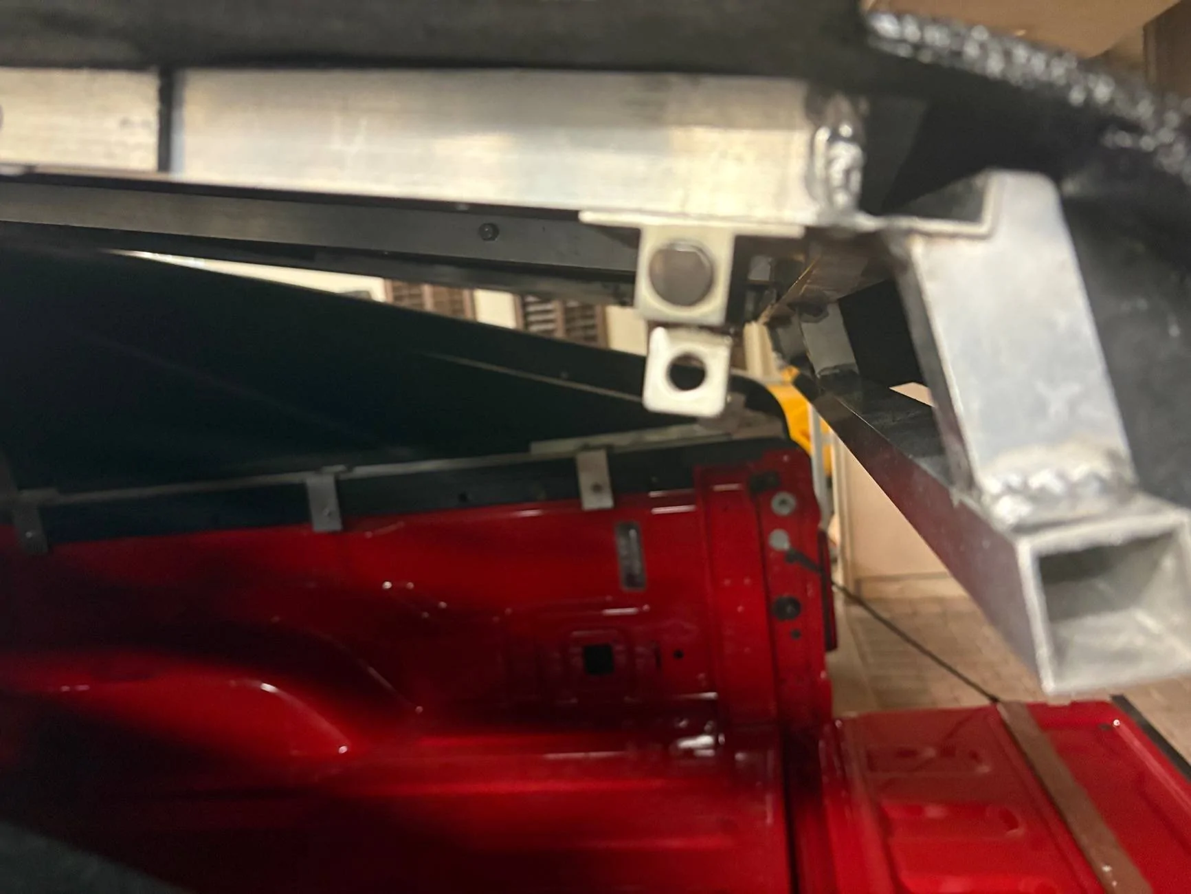 Jeep Gladiator Humvee style PZO fastback truck bed top DIY build IMG_2092