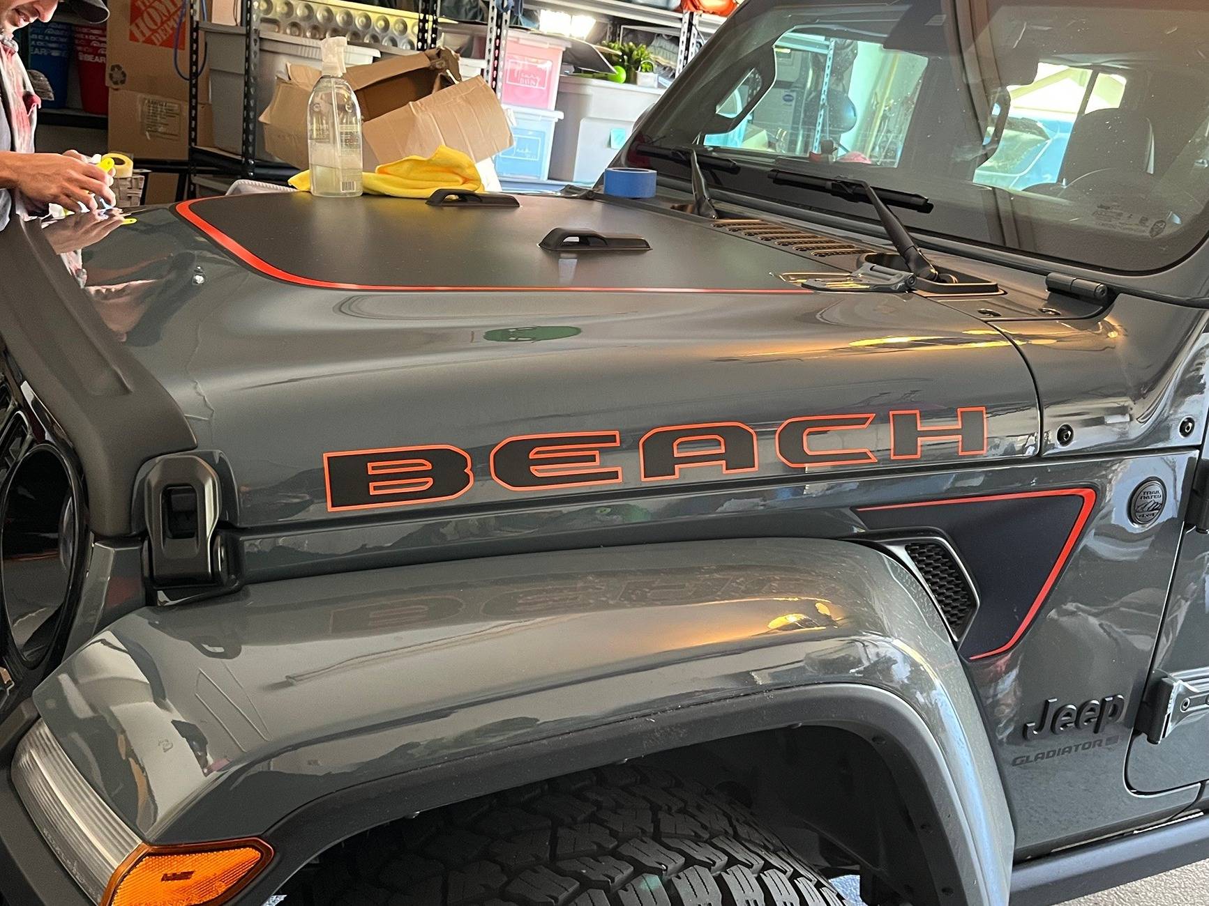 Jeep Gladiator My Jeep Beach Edition Gladiator (Gladiator #2) lettering1