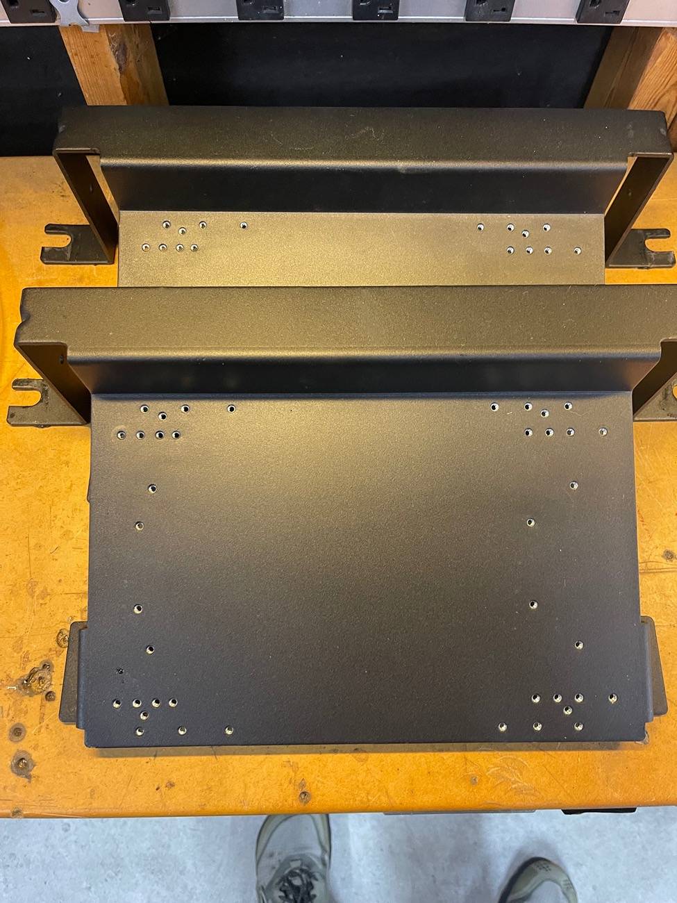 Jeep Gladiator JL Audio Amp Racks x2 (under seat) IMG_9362