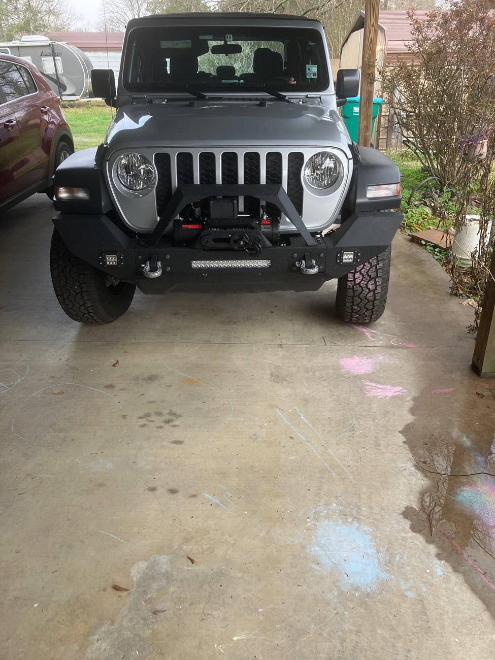 Jeep Gladiator Restrictions on installing an aftermarket steel bumper image
