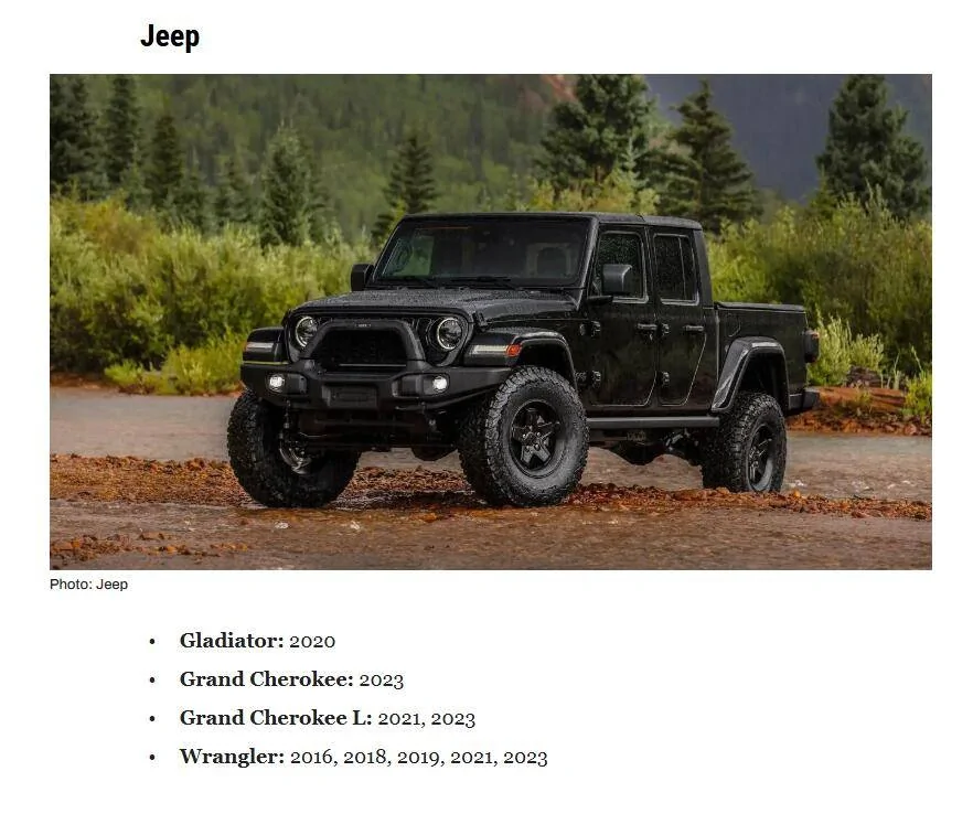 Jeep Gladiator CR- Do not buy these 67 used cars.....With a small grain of salt.........  2020 JT. 1739376883180-bz