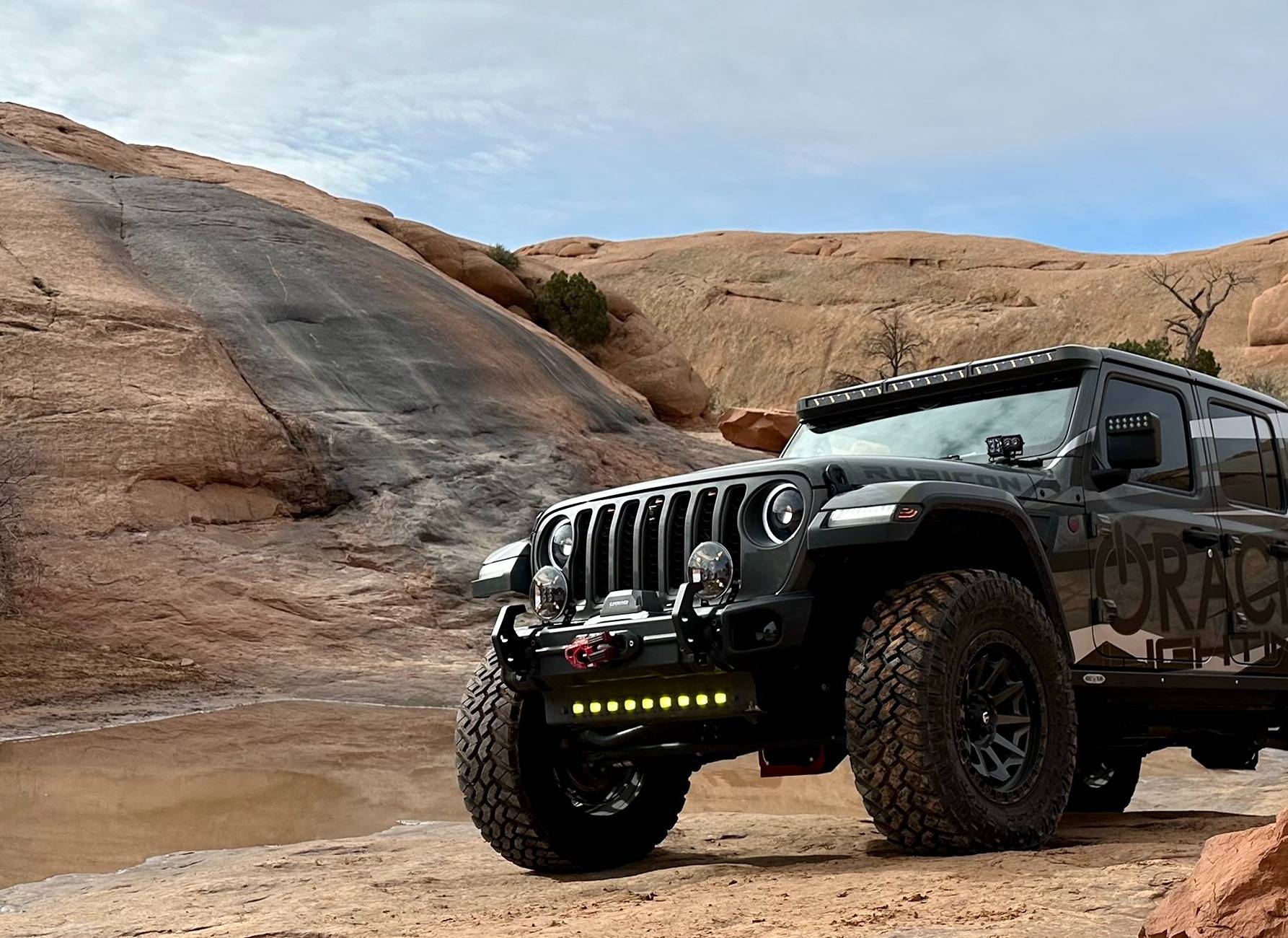 Jeep Gladiator Product of the Week: LED Off-road Side Mirror Ditch Lights ORACLE_Lights_Moab_Trail