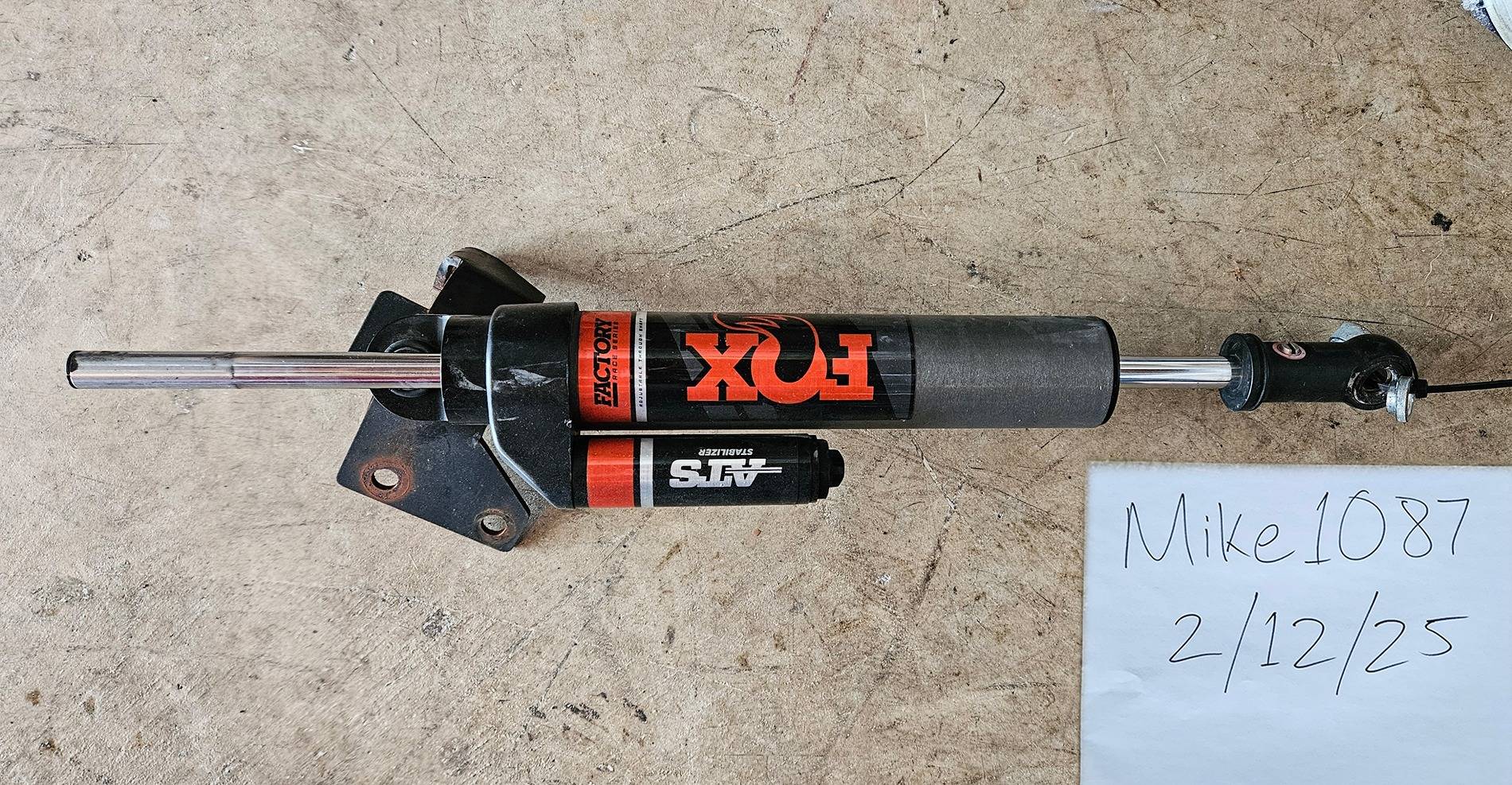 Jeep Gladiator Fox 2.0 Factory Series ATS Steering Stabilizer forum