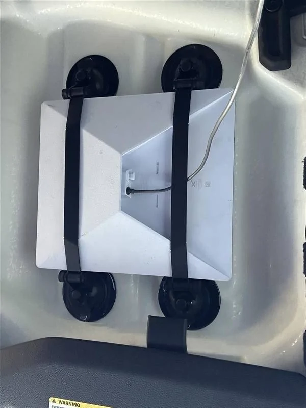 Jeep Gladiator Starlink Mini Interior Cab Freedom Top Install starlink2