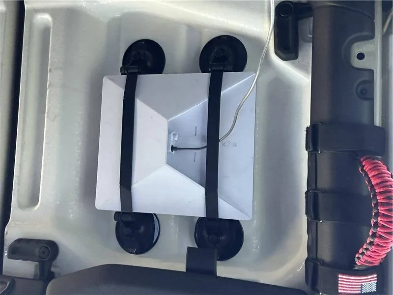Jeep Gladiator Starlink Mini Interior Cab Freedom Top Install starlink1