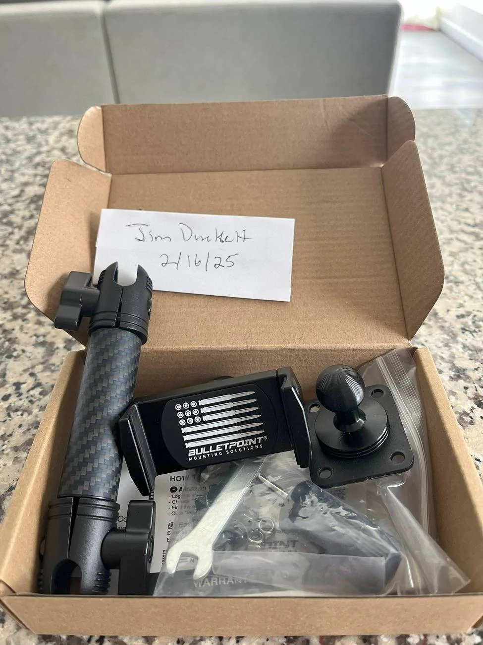 Jeep Gladiator Bulletpoint Phone Mount BP5
