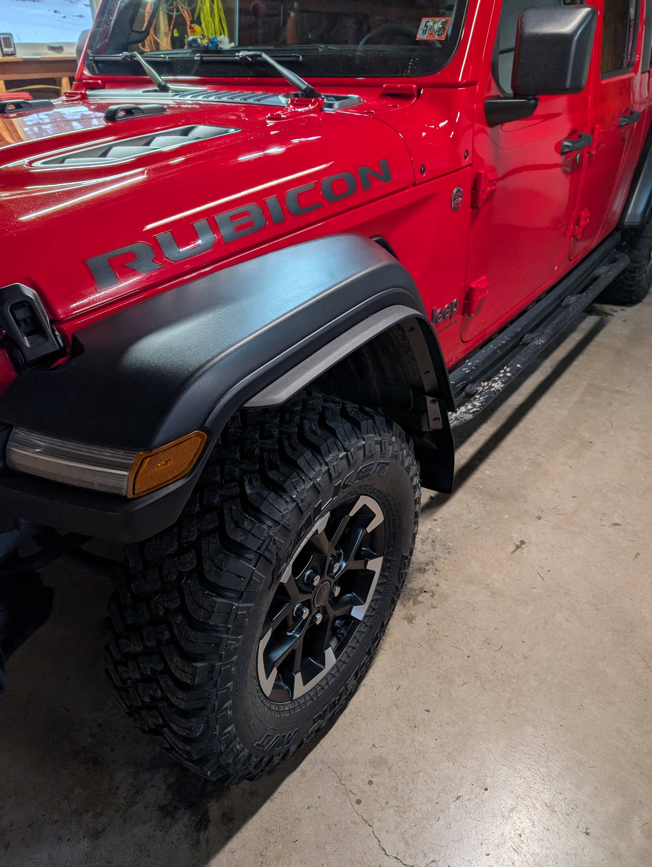 Jeep Gladiator I have never been a mud flap type but.... PXL_20250215_200030754.MP