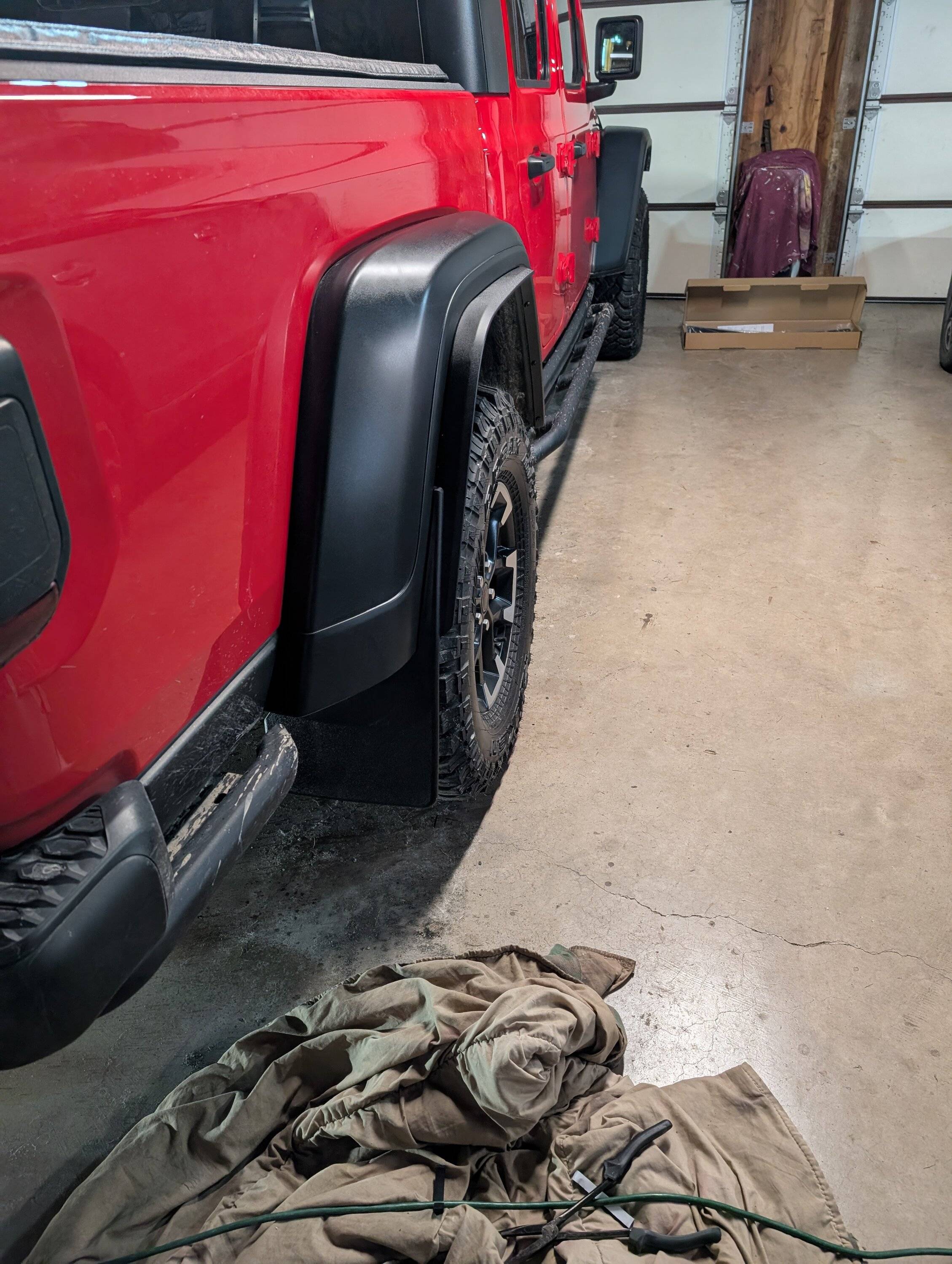 Jeep Gladiator I have never been a mud flap type but.... PXL_20250215_182354572