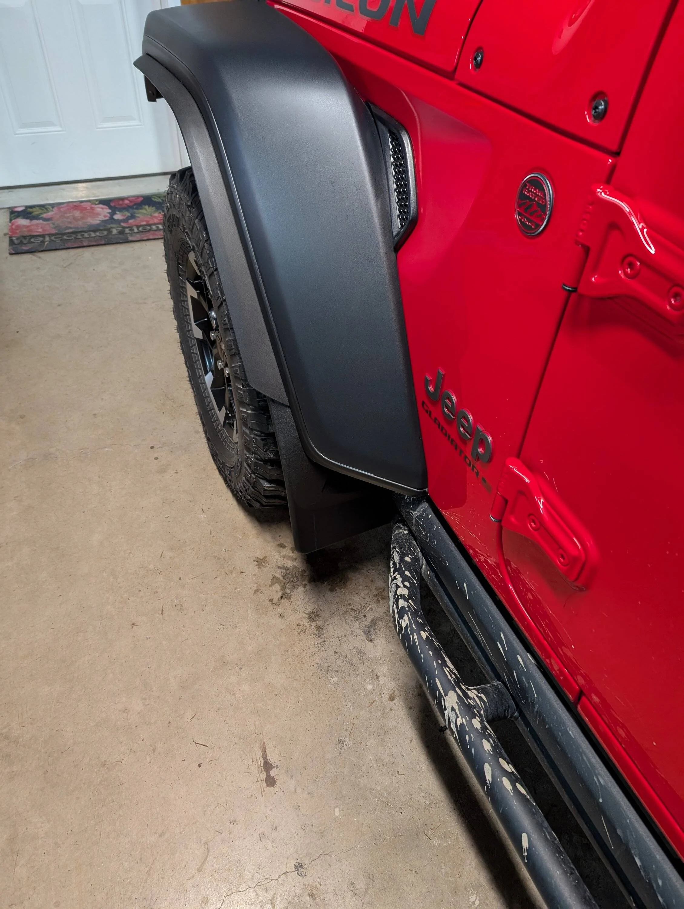 Jeep Gladiator I have never been a mud flap type but.... PXL_20250215_200018524