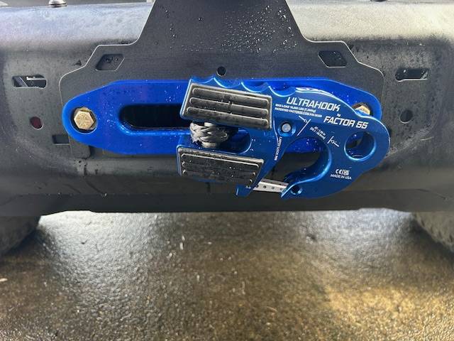 Jeep Gladiator Winch plate recommendations for Badlands Apex 12,000 with stock 2024 Rubicon X bumper IMG_3344