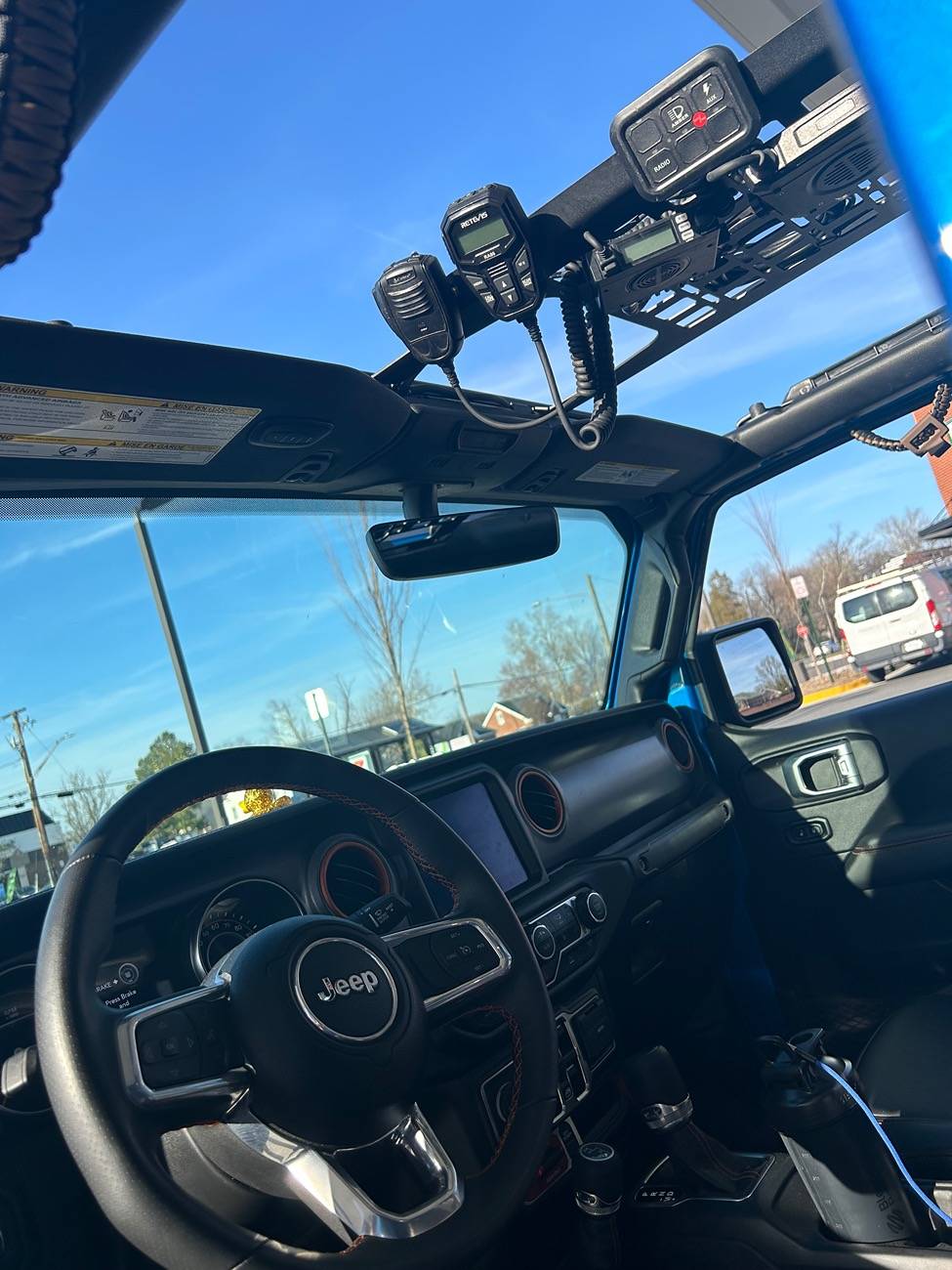Jeep Gladiator GMRS OR VHF RADIO INSTALL ON GLADIATOR IMG_2014