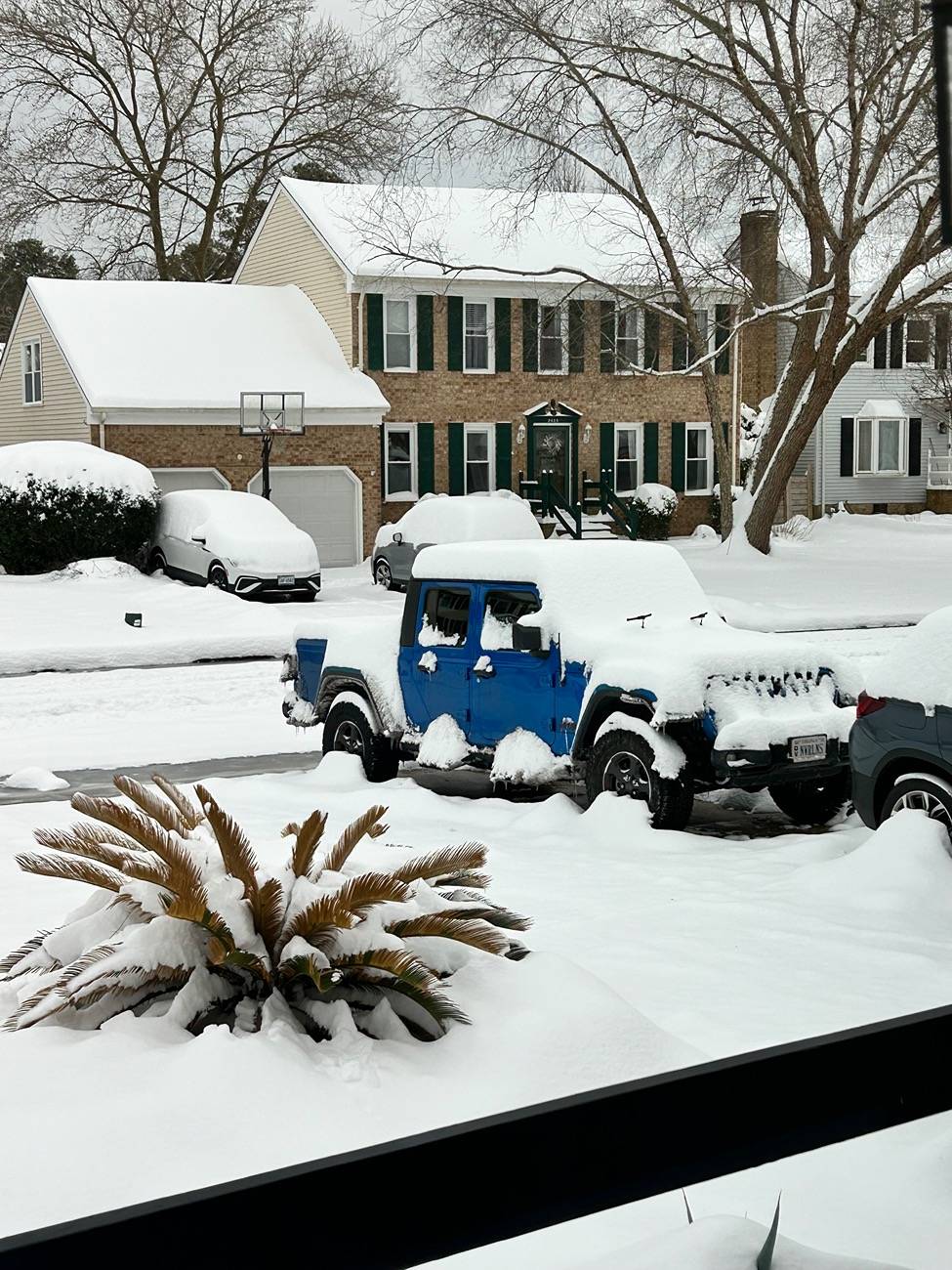 Jeep Gladiator Disappointing Performance in the Virginia Snow IMG_1237