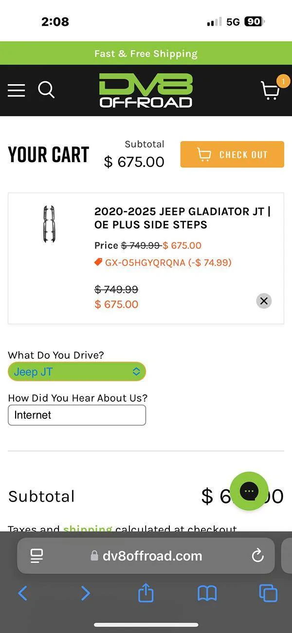 Jeep Gladiator Running boards IMG_1225