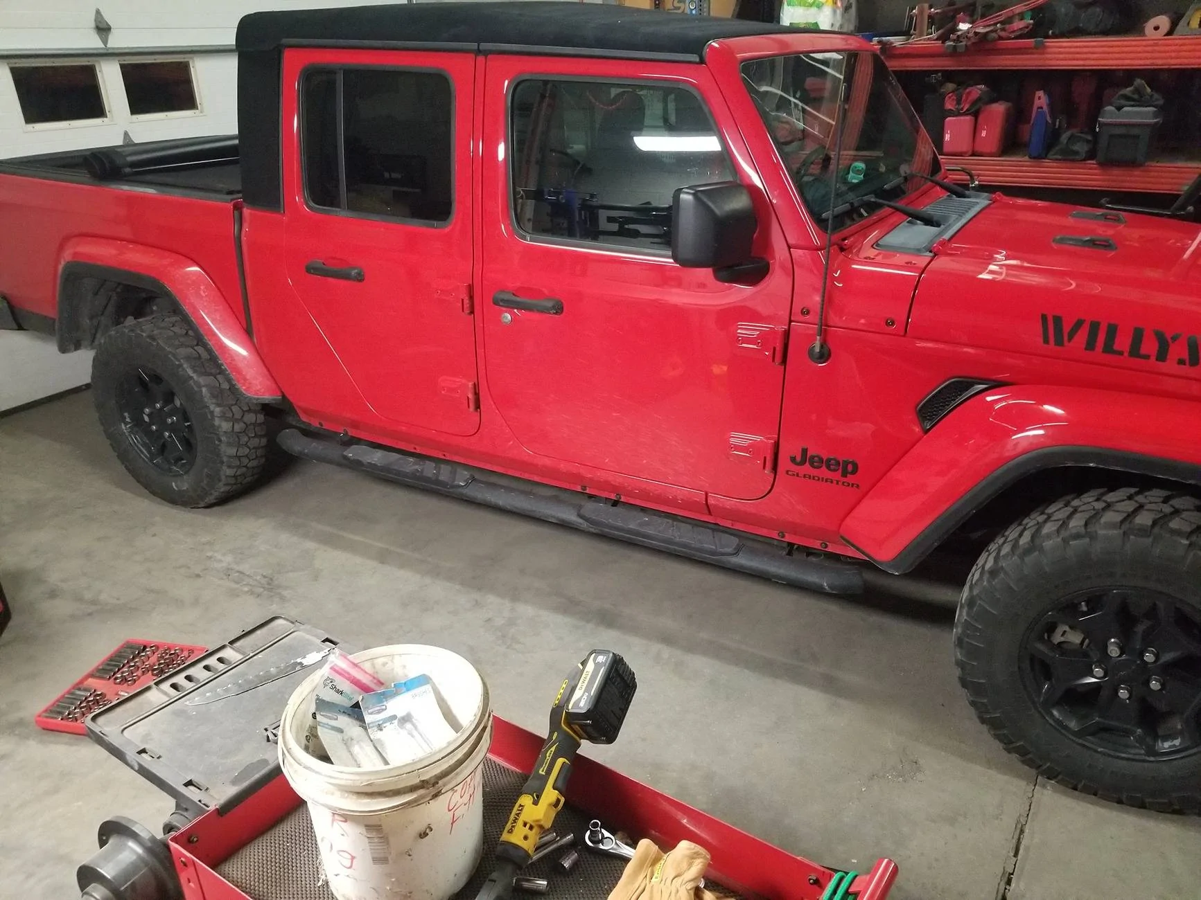 Jeep Gladiator Running boards 20250218_213641