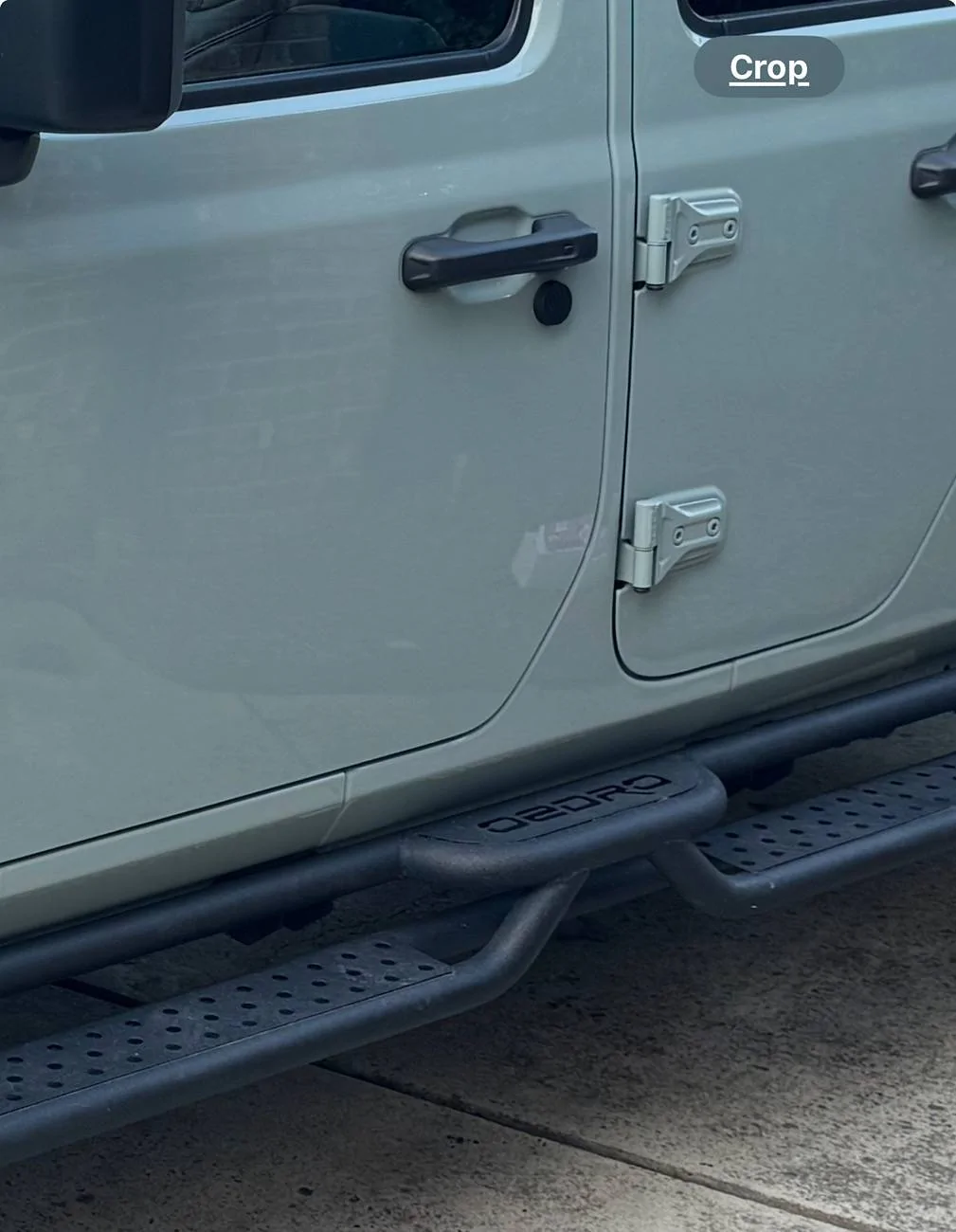 Jeep Gladiator Bolt size Mopar OEM Side Steps Nerf Bars 68341196AA IMG_8446