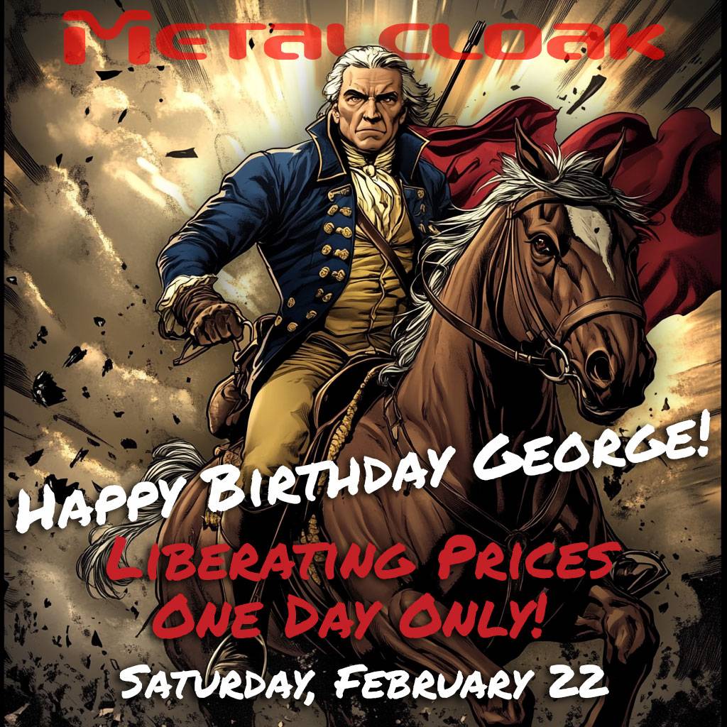 Jeep Gladiator 💥 Happy Birthday George! 💥 Let's have a SALE-bration! George-Washington-Square-Rev2