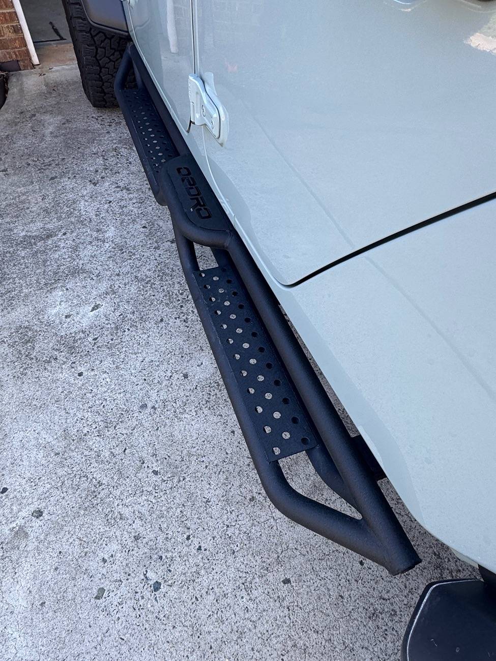 Jeep Gladiator OEDRO 6" Running Boards for 2020-2025 Jeep Gladiator JT 4 Door Drop Side Steps IMG_8475