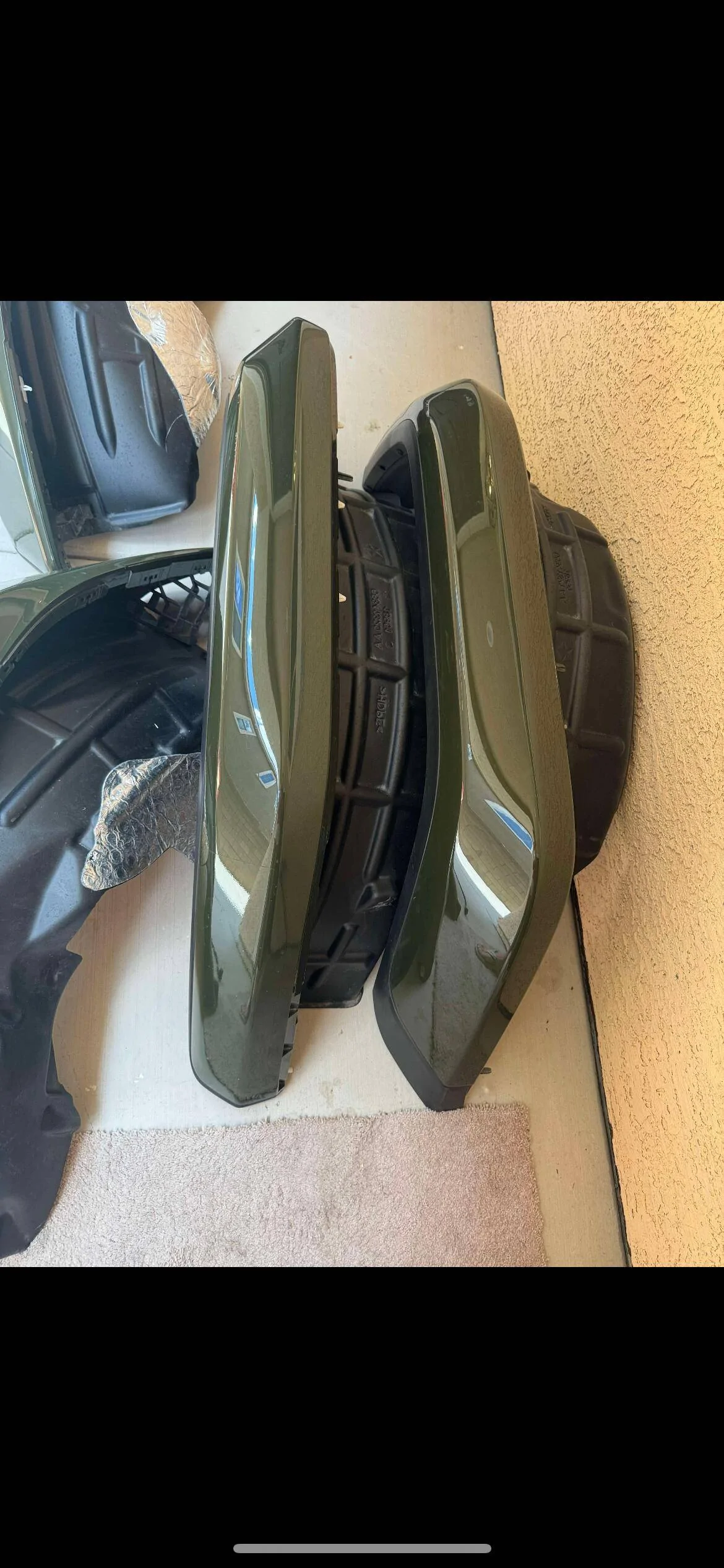 Jeep Gladiator Rubicon JT fender flares sarge green IMG_0844