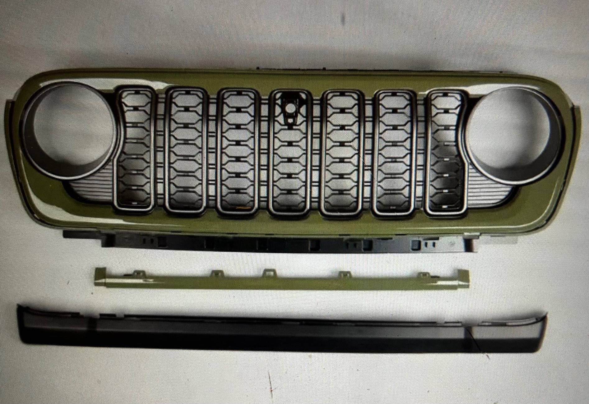 Jeep Gladiator 2024 Rubicon Grille “Chin” IMG_7244