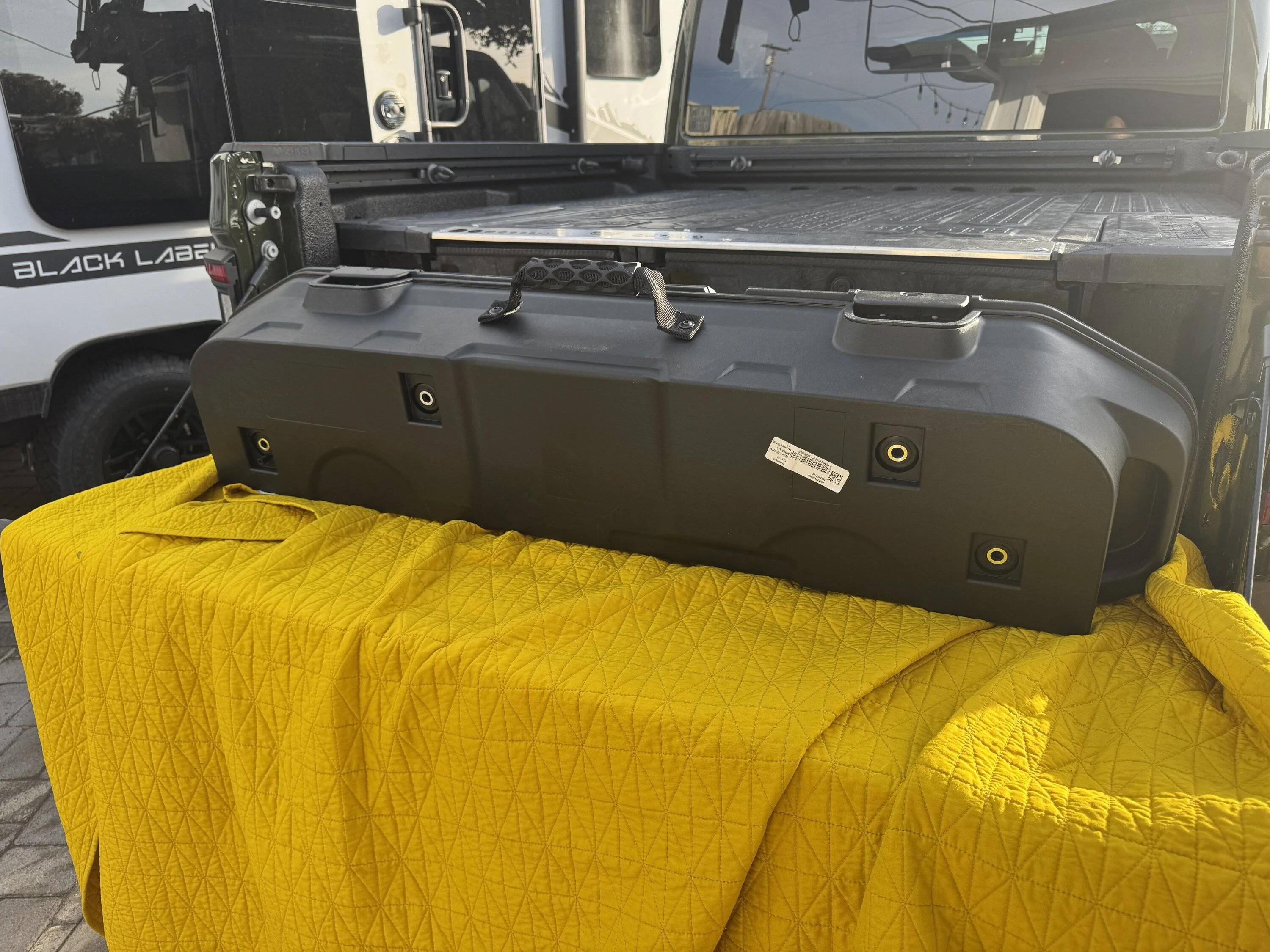 Jeep Gladiator Lockable Underseat Storage Box IMG_9144