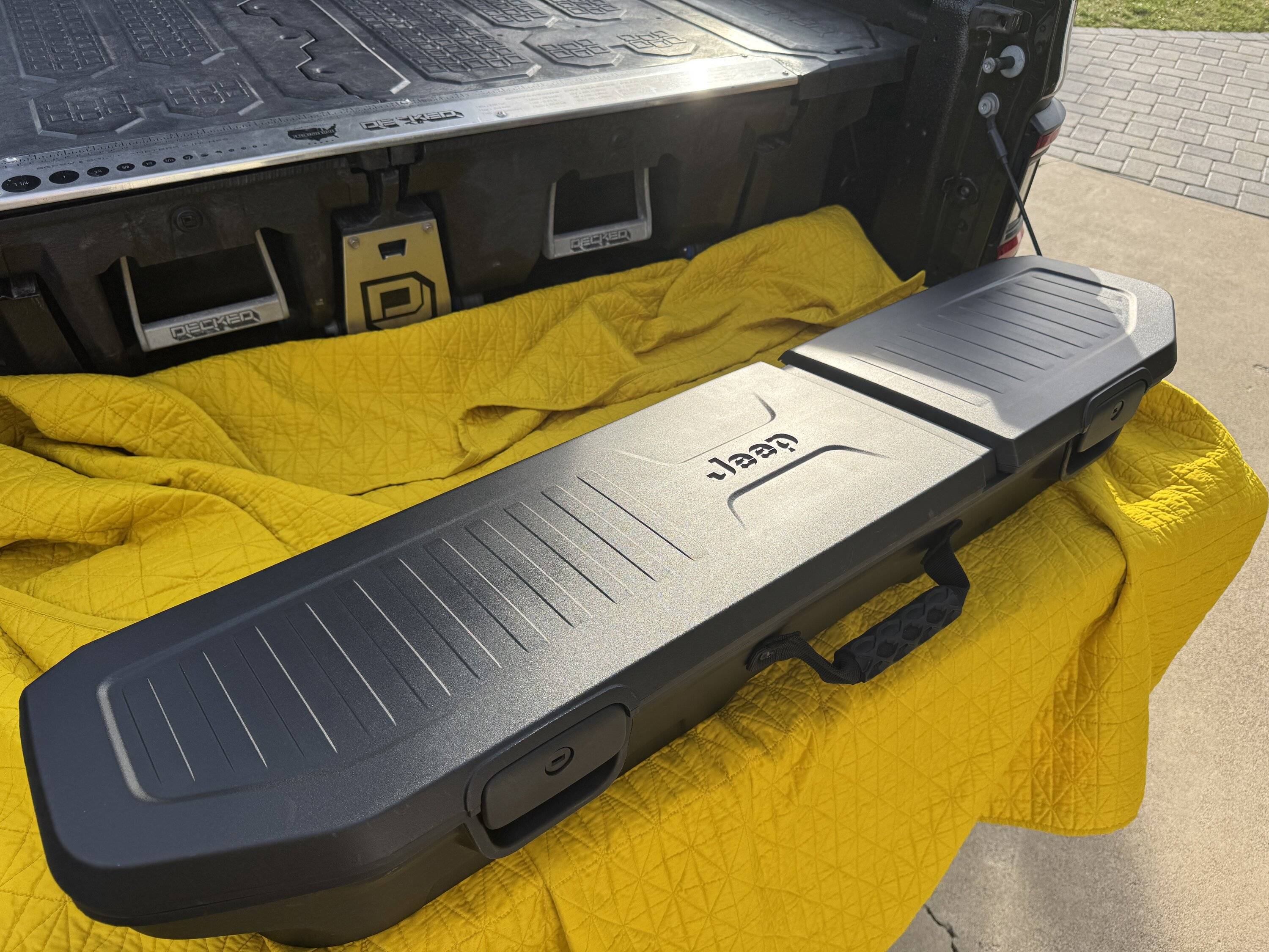 Jeep Gladiator Lockable Underseat Storage Box IMG_9145