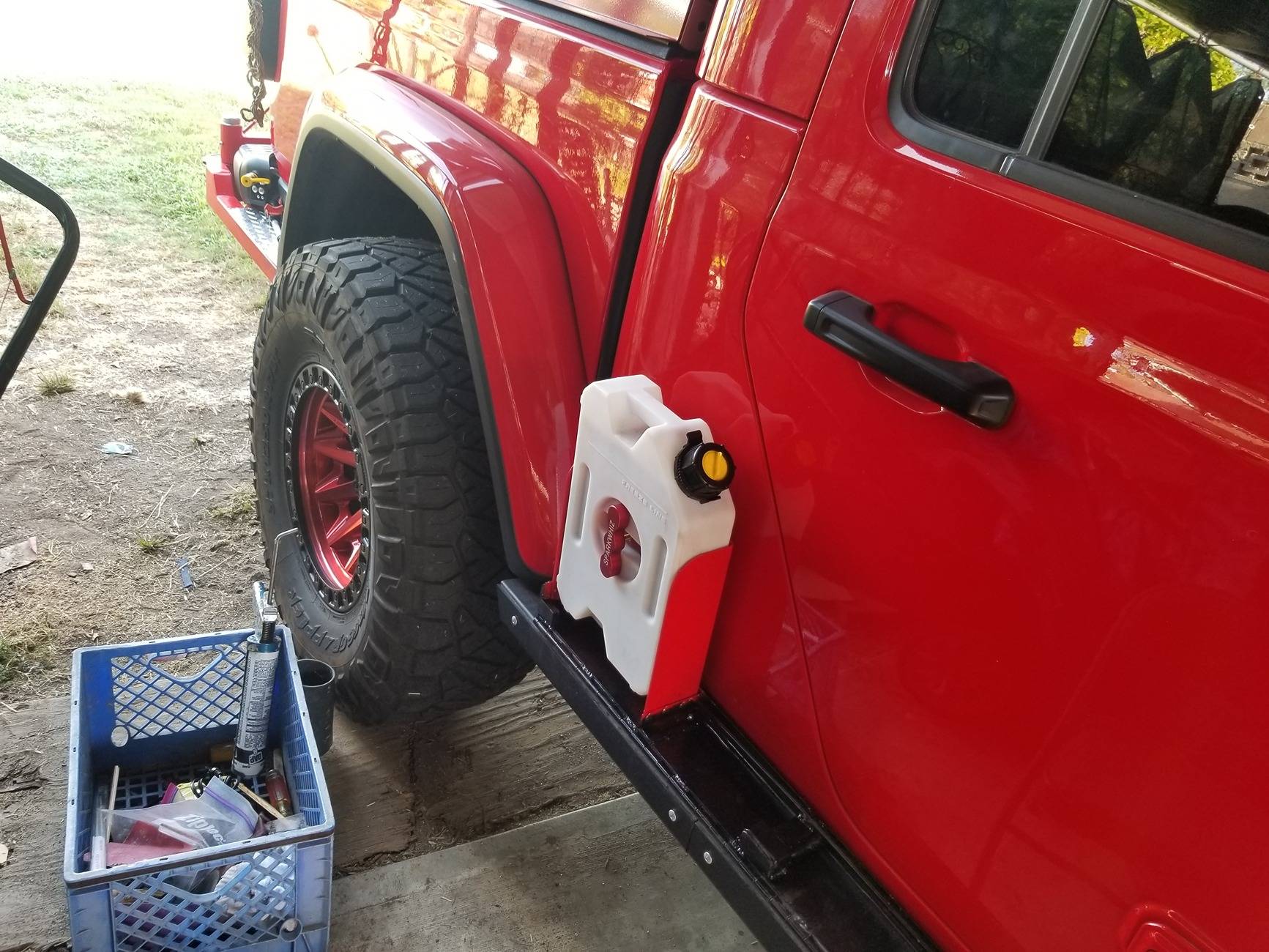 Jeep Gladiator Running boards 20220721_084450