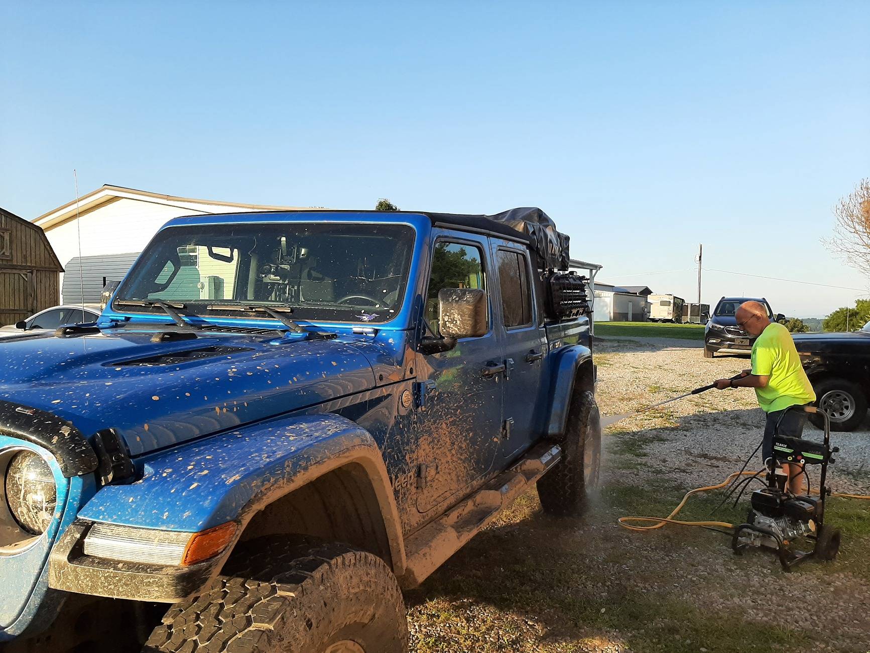 Jeep Gladiator Looking for tire buying advice from those with more experience than me. 20230711_200138