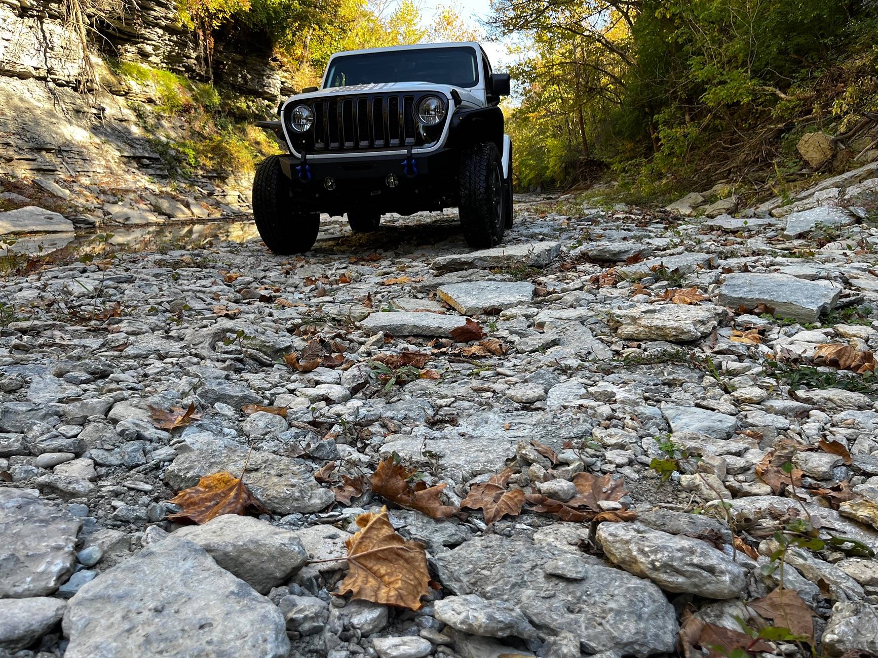 Jeep Gladiator So, why the different grille between Wrangler and Gladiator? IMG_2002
