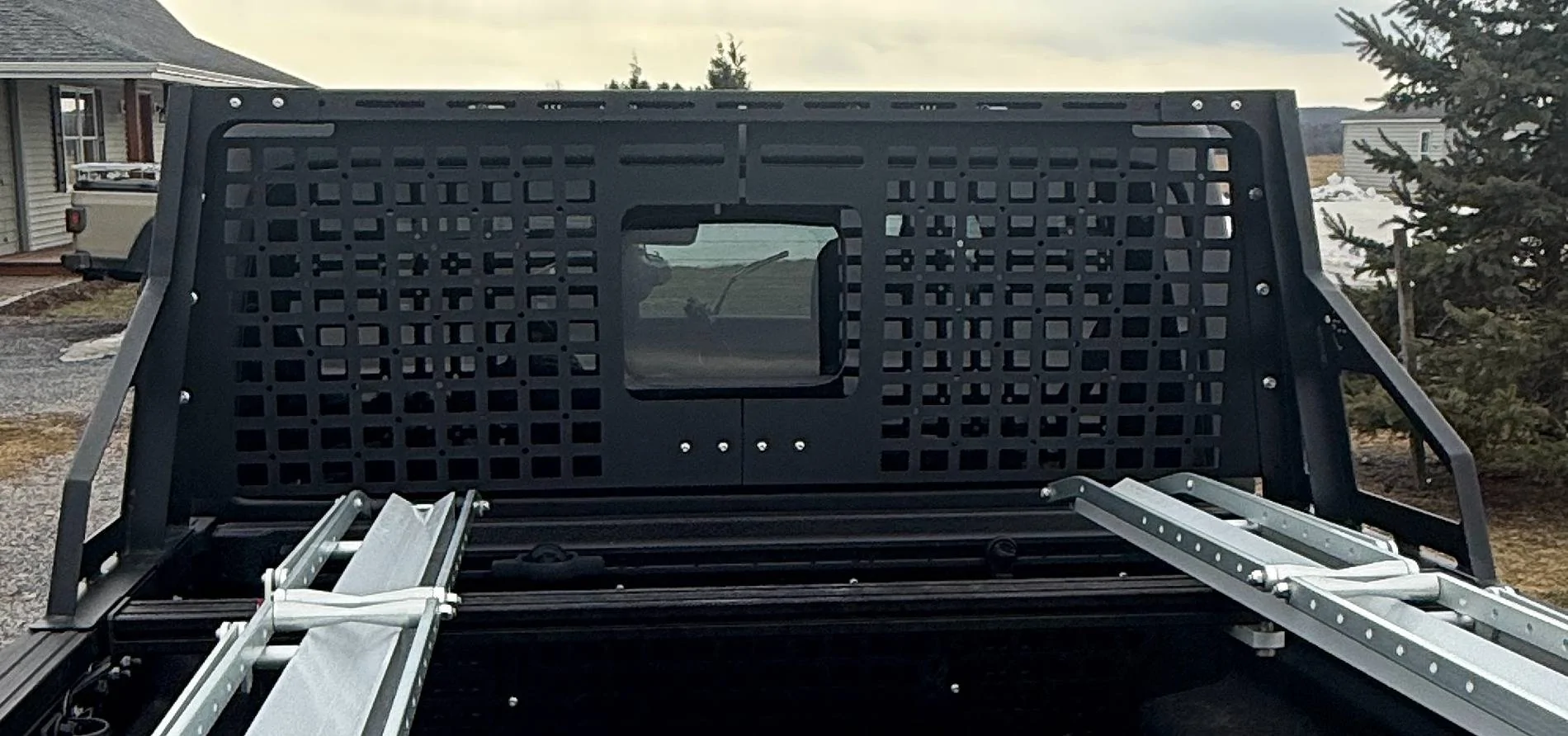 Jeep Gladiator JCR Chase Rack w molle panel for Jeep Gladiator $100 IMG_4376
