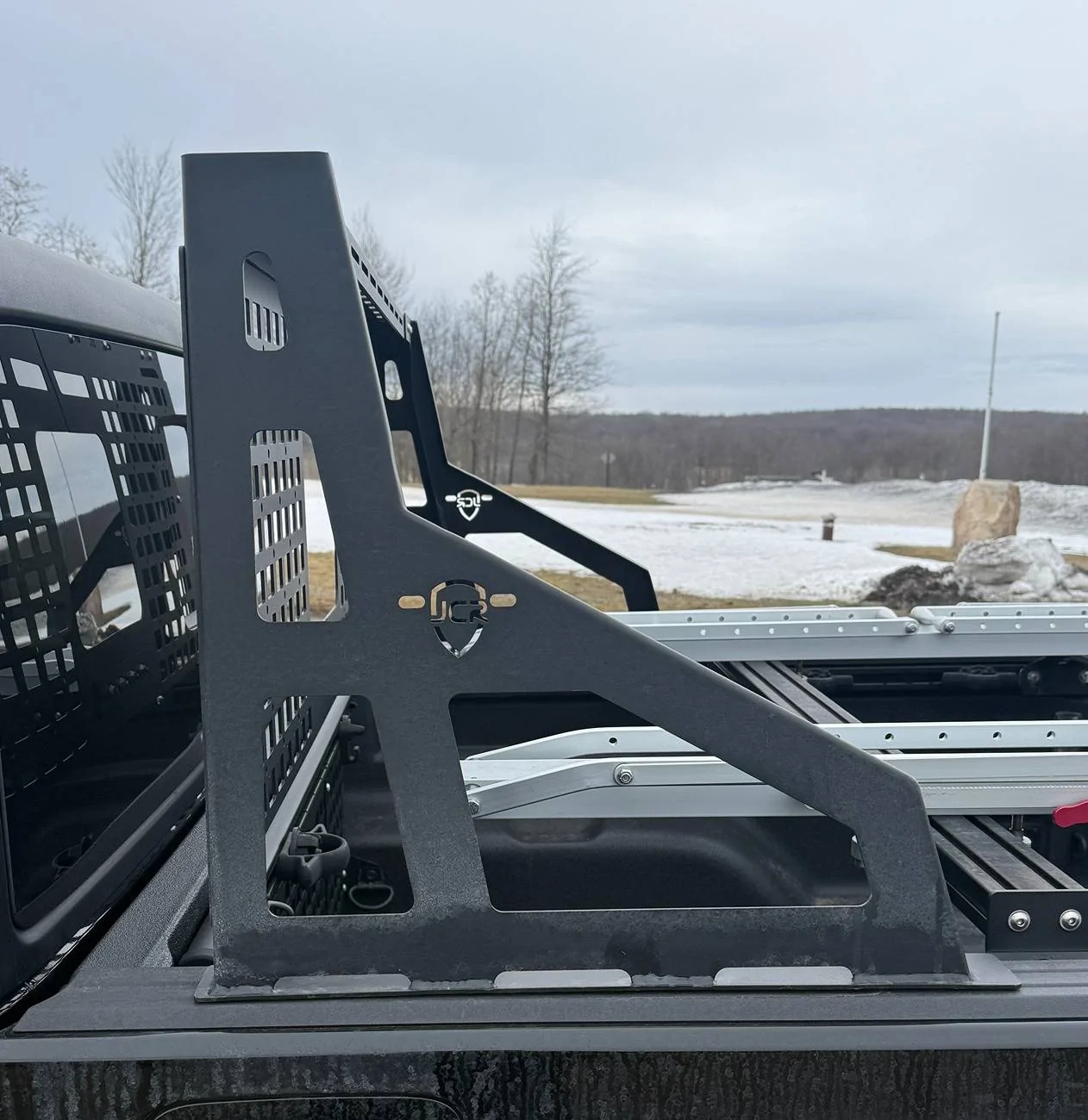 Jeep Gladiator JCR Chase Rack w molle panel for Jeep Gladiator $100 IMG_4374