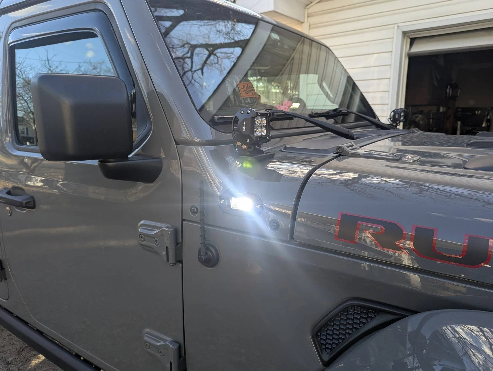 Jeep Gladiator Cowl lights! Bush light 4