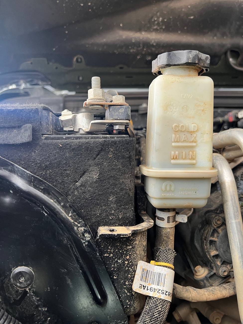 Jeep Gladiator Coolant level IMG_5241