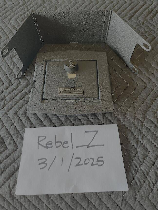 Jeep Gladiator ConsoleVault - In vehicle center console safe. 3 digit combo lock. Like new! Fits all Gladiators. $200 OBO IMG_1588